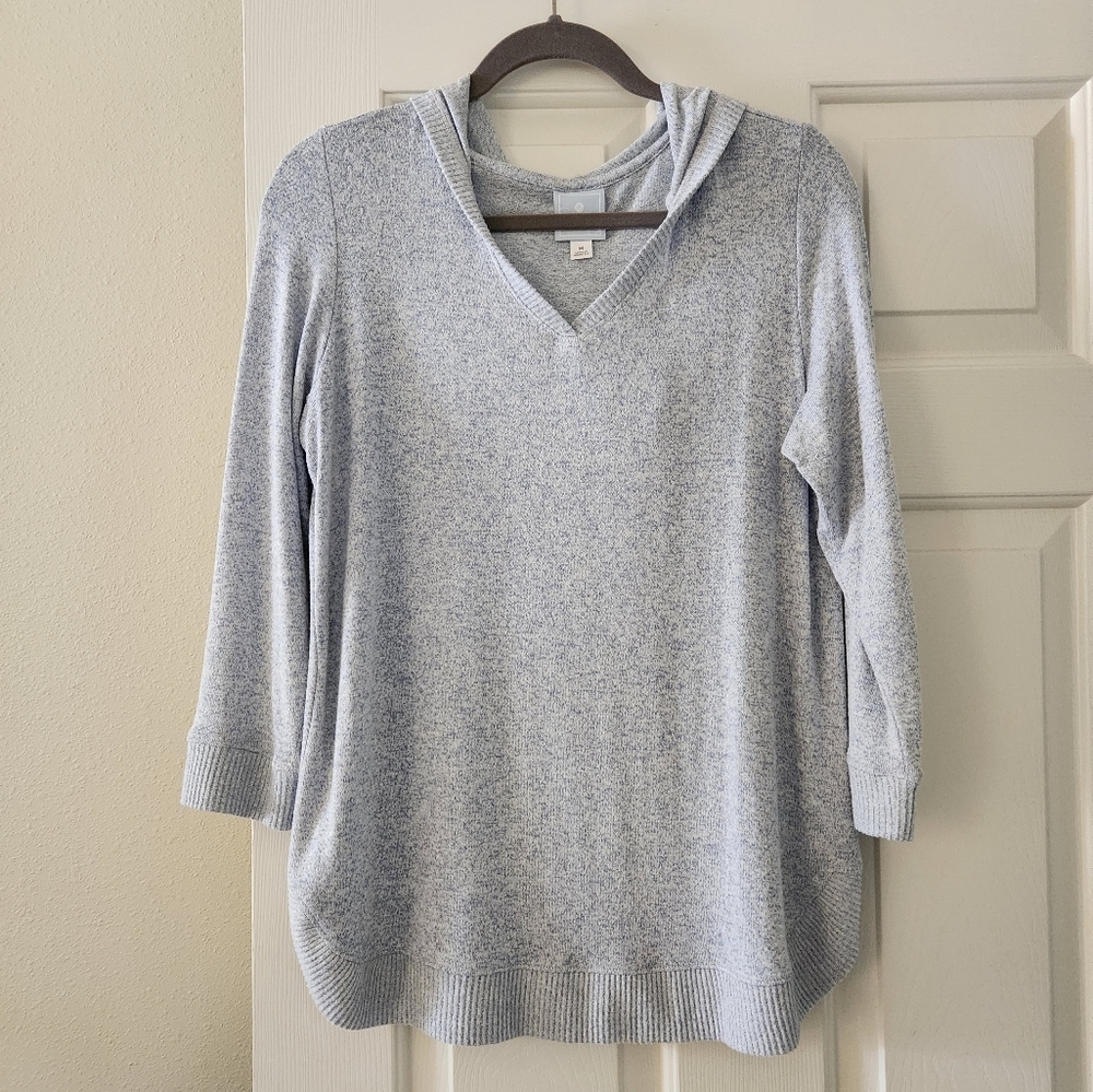 Sunday Lightweight 3/4 Sleeves Hoodie Size Medium